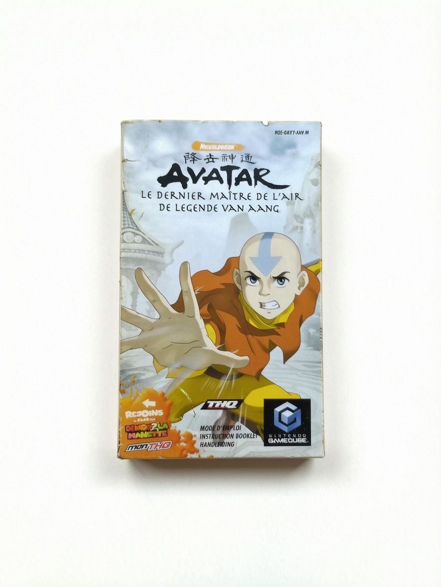 Notice Avatar Le Dernier Maitre de L'air GameCube FRA