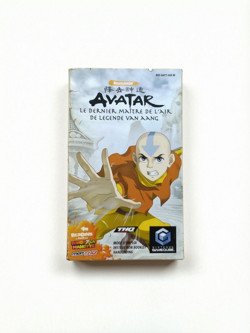 Notice Avatar Le Dernier Maitre de L'air GameCube FRA