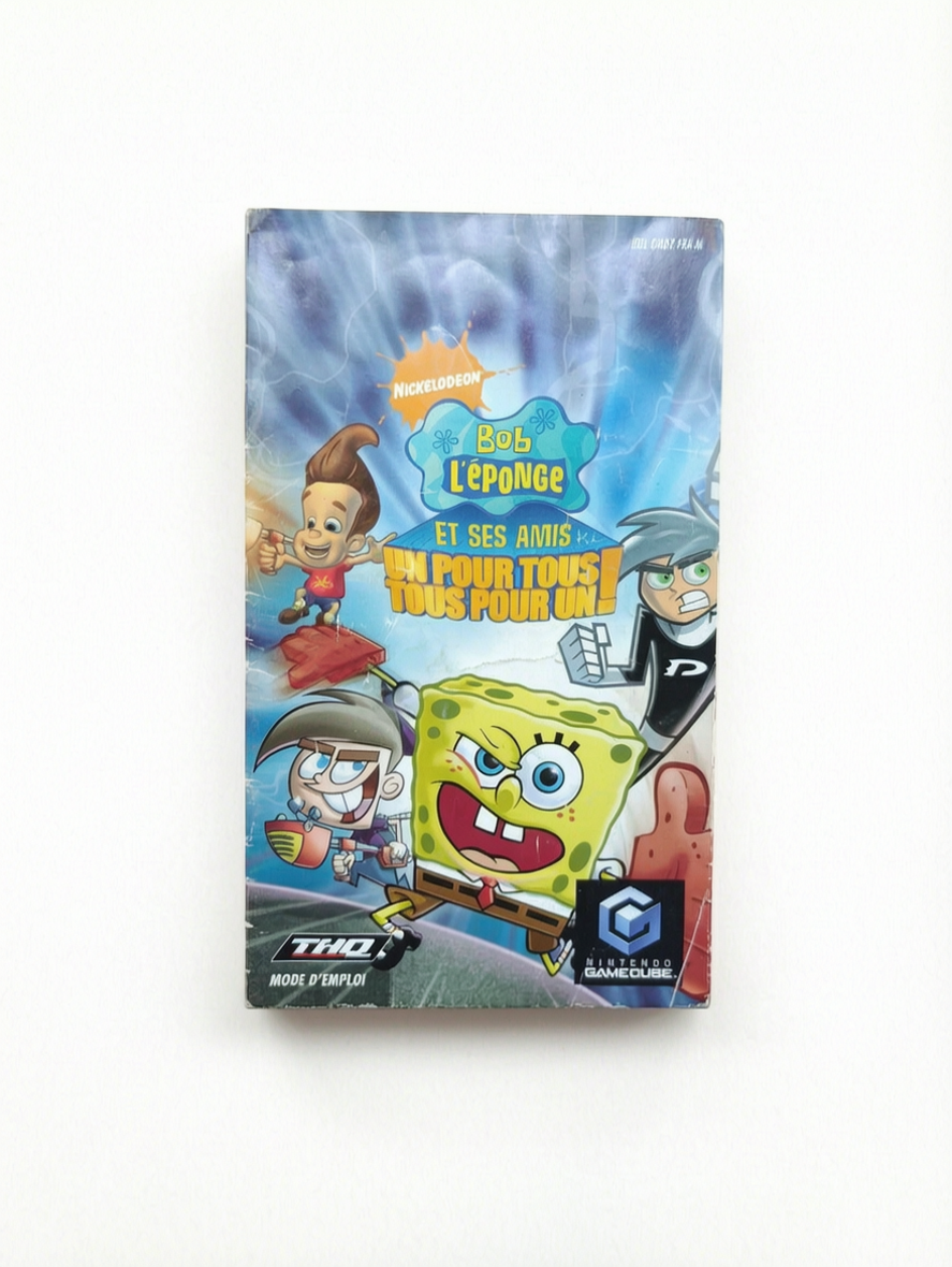 Notice Bob l'Eponge et ses Amis : Un pour Tous, Tous pour Un Gamecube FRA (Copie)
