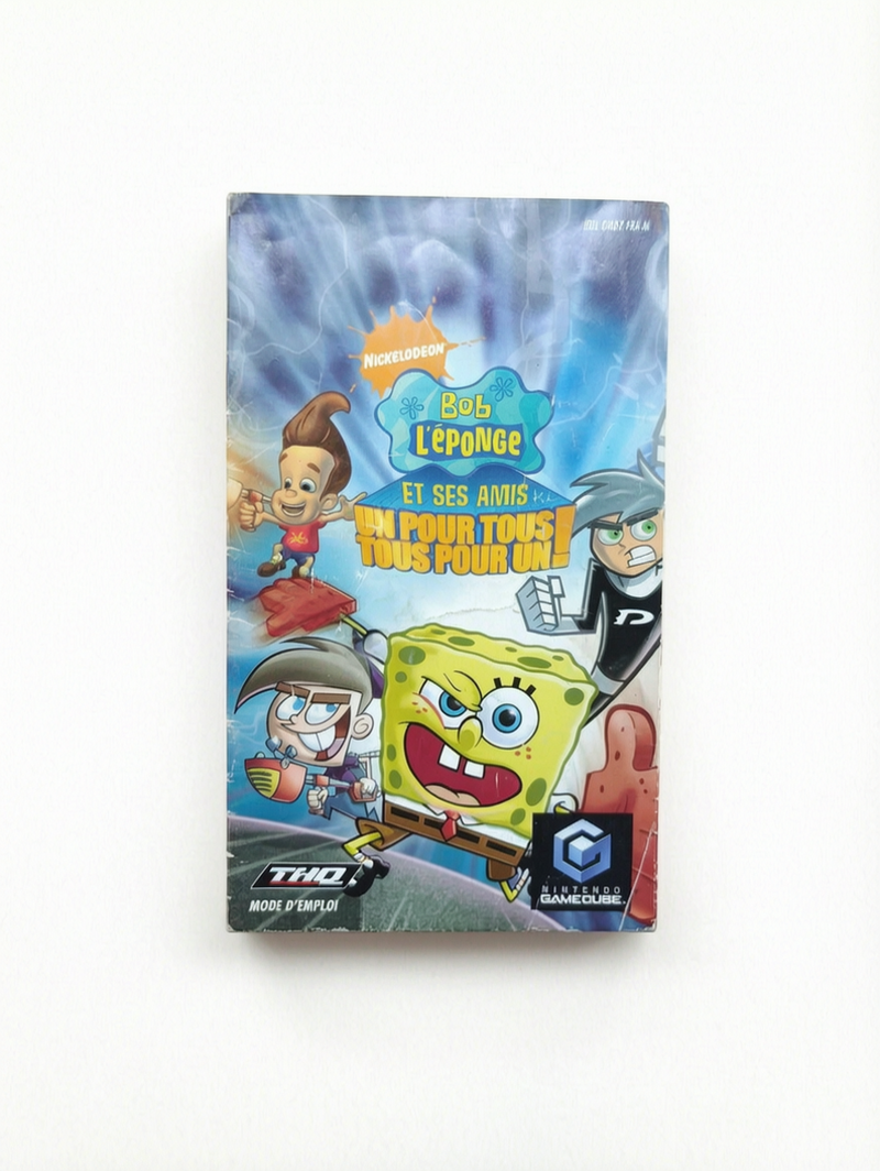 Notice Bob l'Eponge et ses Amis : Un pour Tous, Tous pour Un Gamecube FRA (Copie)