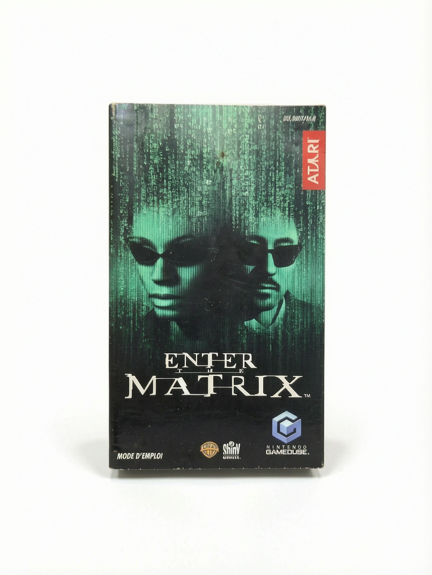 Notice Enter the Matrix Gamecube FRA