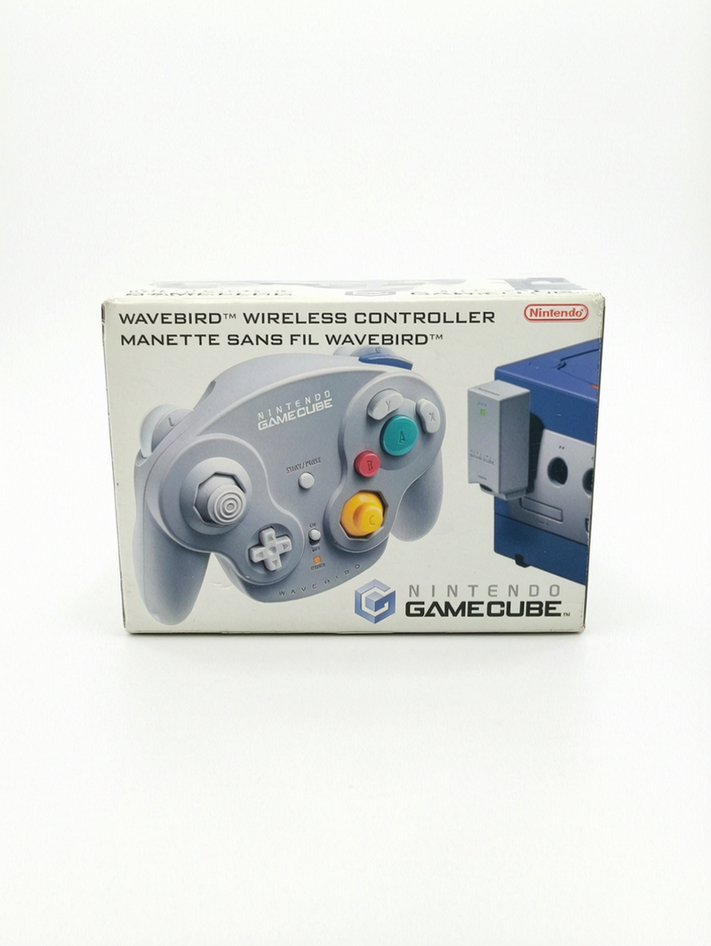 Manette Nintendo GameCube WaveBird – Officielle, complète en bon état