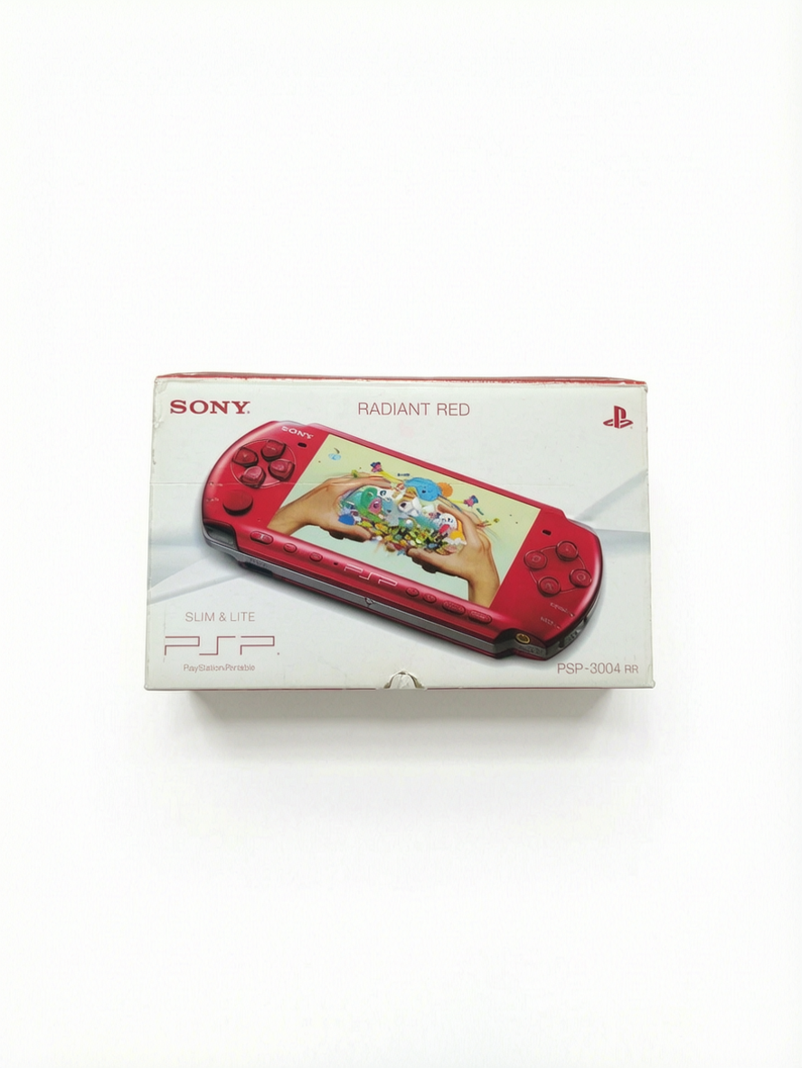Console Sony PSP Slim & Lite 3004 – Radiant Red (en boîte, version française)