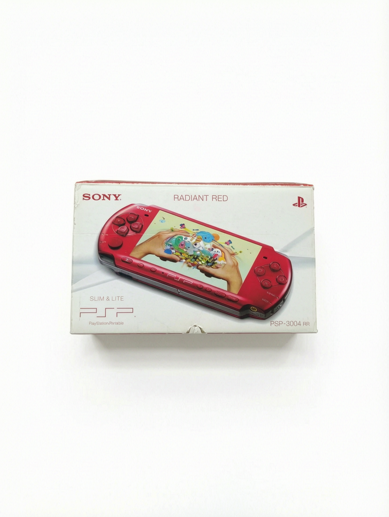 Console Sony PSP Slim & Lite 3004 – Radiant Red (en boîte, version française)