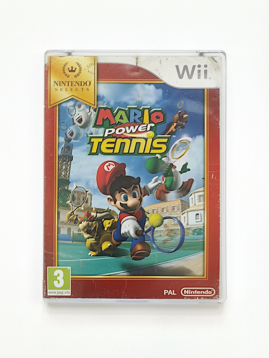 Mario Power Tennis – Nintendo Wii (Nintendo Selects, complet en boîte avec notice)