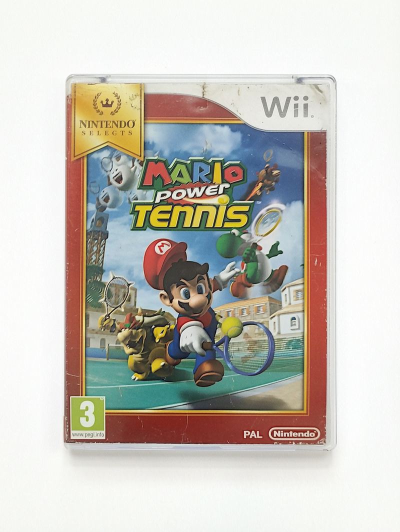 Mario Power Tennis – Nintendo Wii (Nintendo Selects, complet en boîte avec notice)