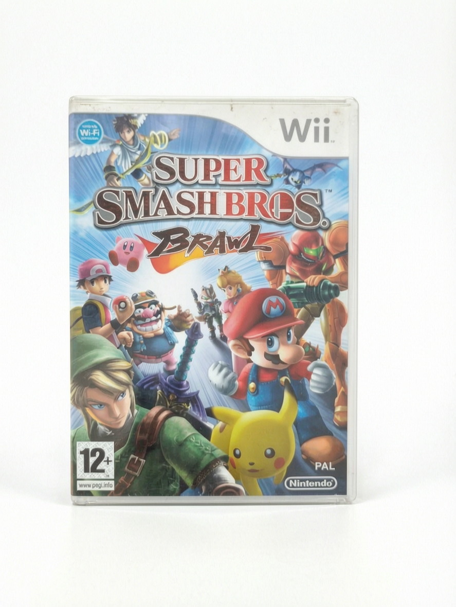 Super Smash Bros. Brawl – Nintendo Wii (complet en boîte avec notice)