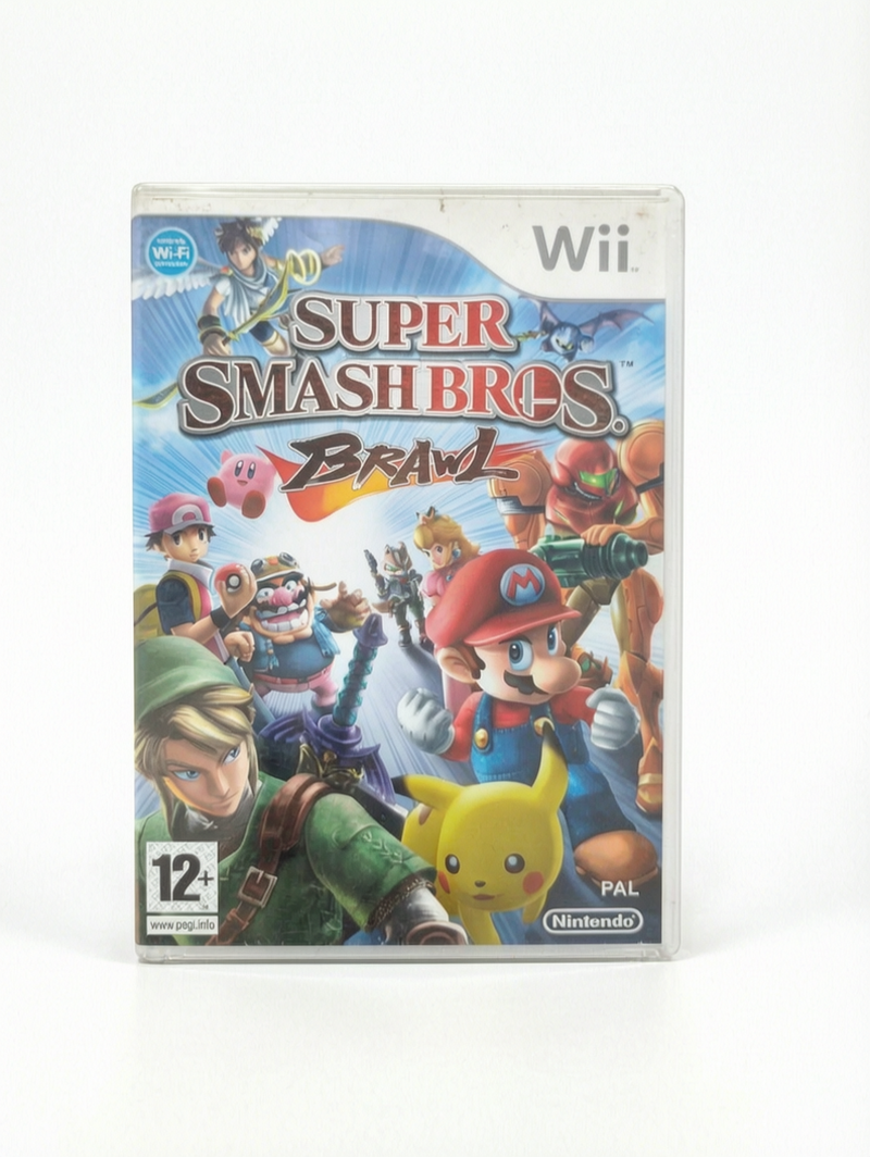 Super Smash Bros. Brawl – Nintendo Wii (complet en boîte avec notice)