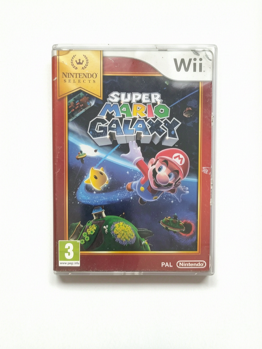 Super Mario Galaxy Nintendo Wii (Nintendo Selects, complet en boîte avec notice)