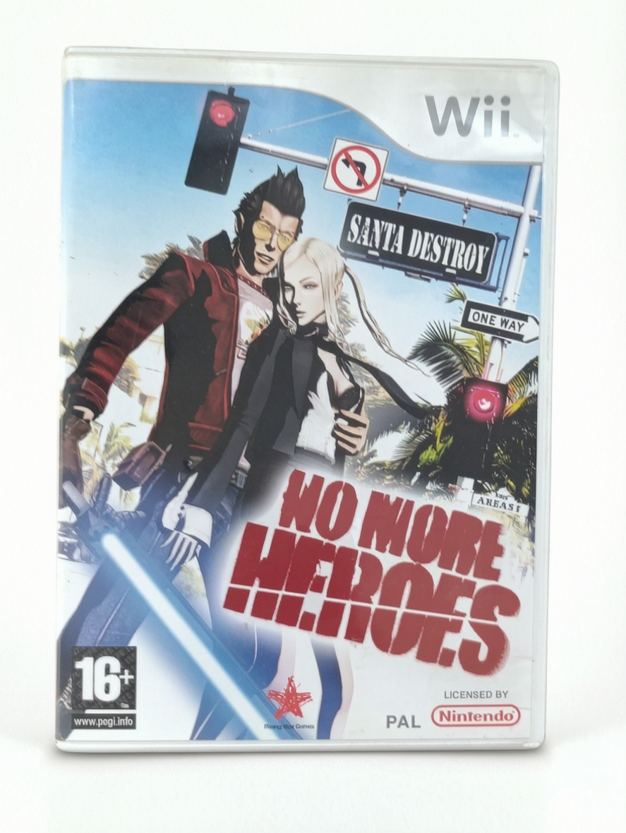 No More Heroes – Nintendo Wii (Complet)