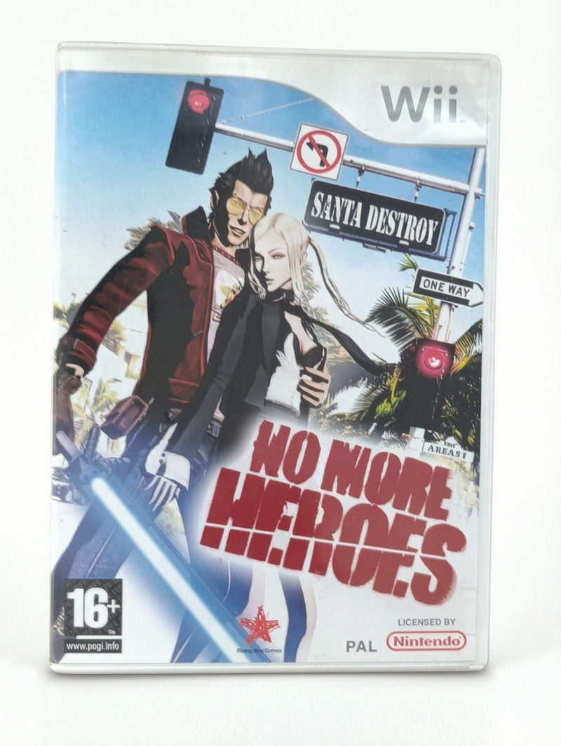No More Heroes – Nintendo Wii (Complet)