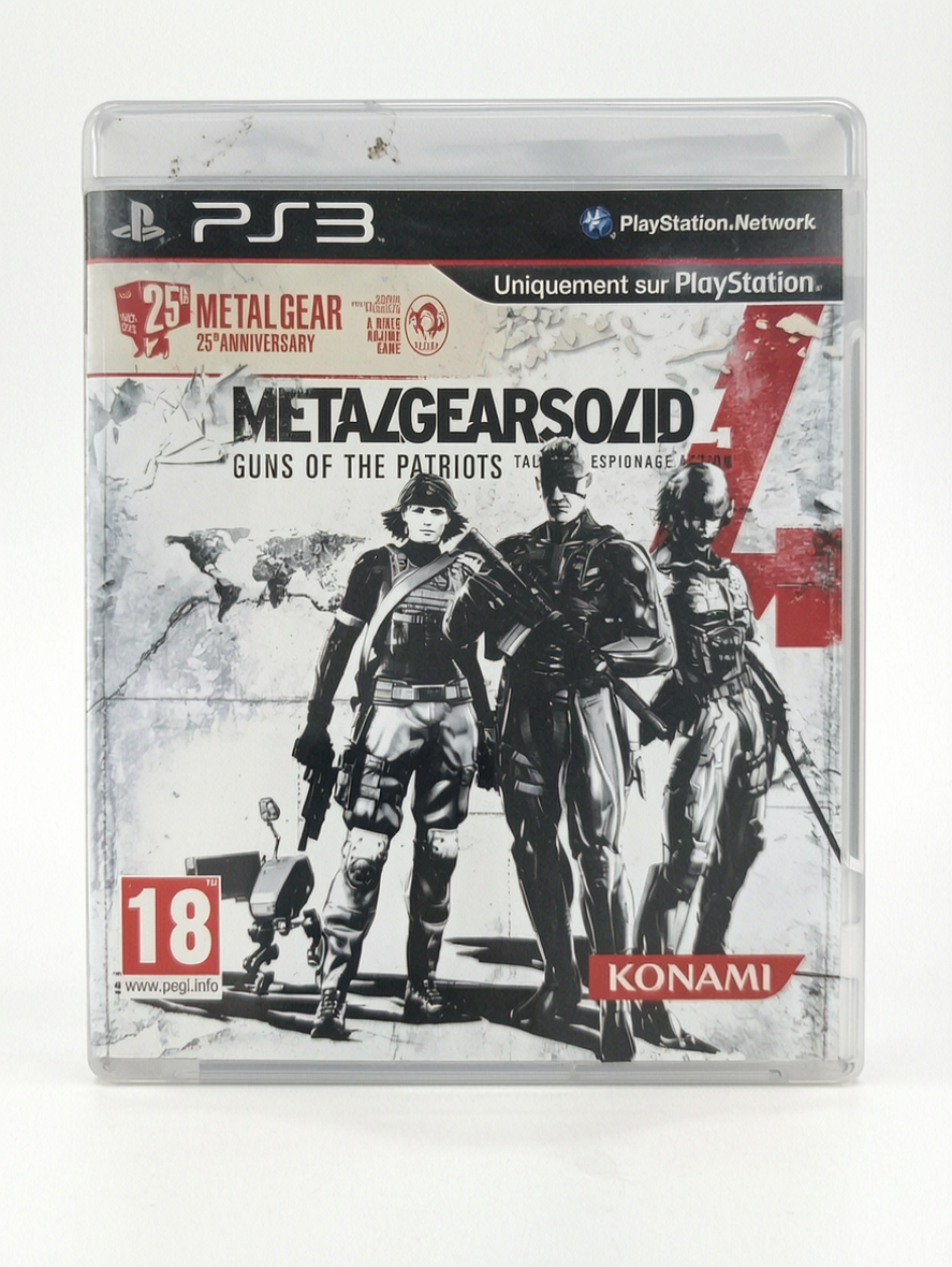 Metal Gear Solid 4: Guns of the Patriots – PlayStation 3 (Complet)