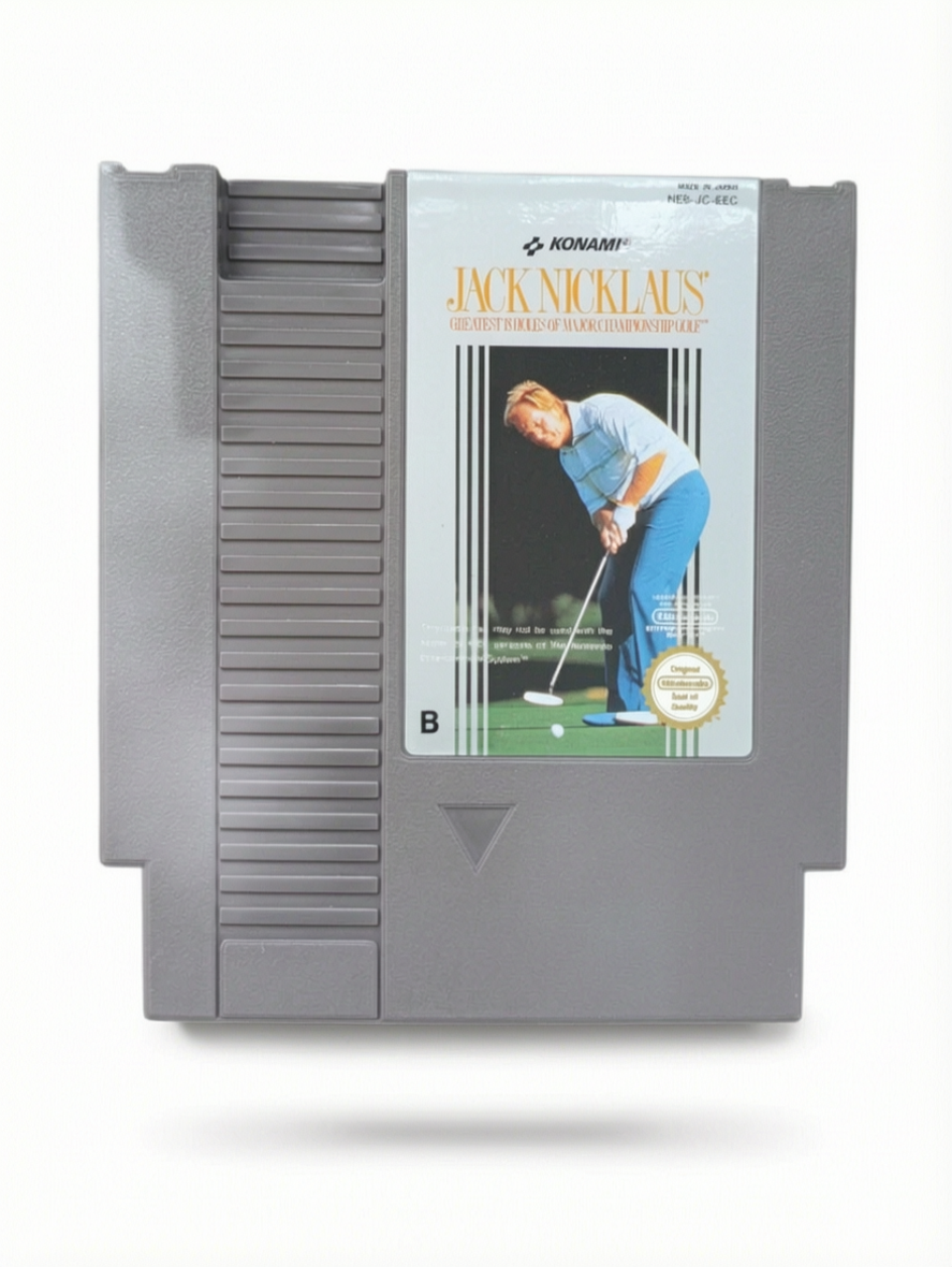 Jack Nicklaus’ Greatest 18 Holes of Major Championship Golf – Nintendo NES (Loose)