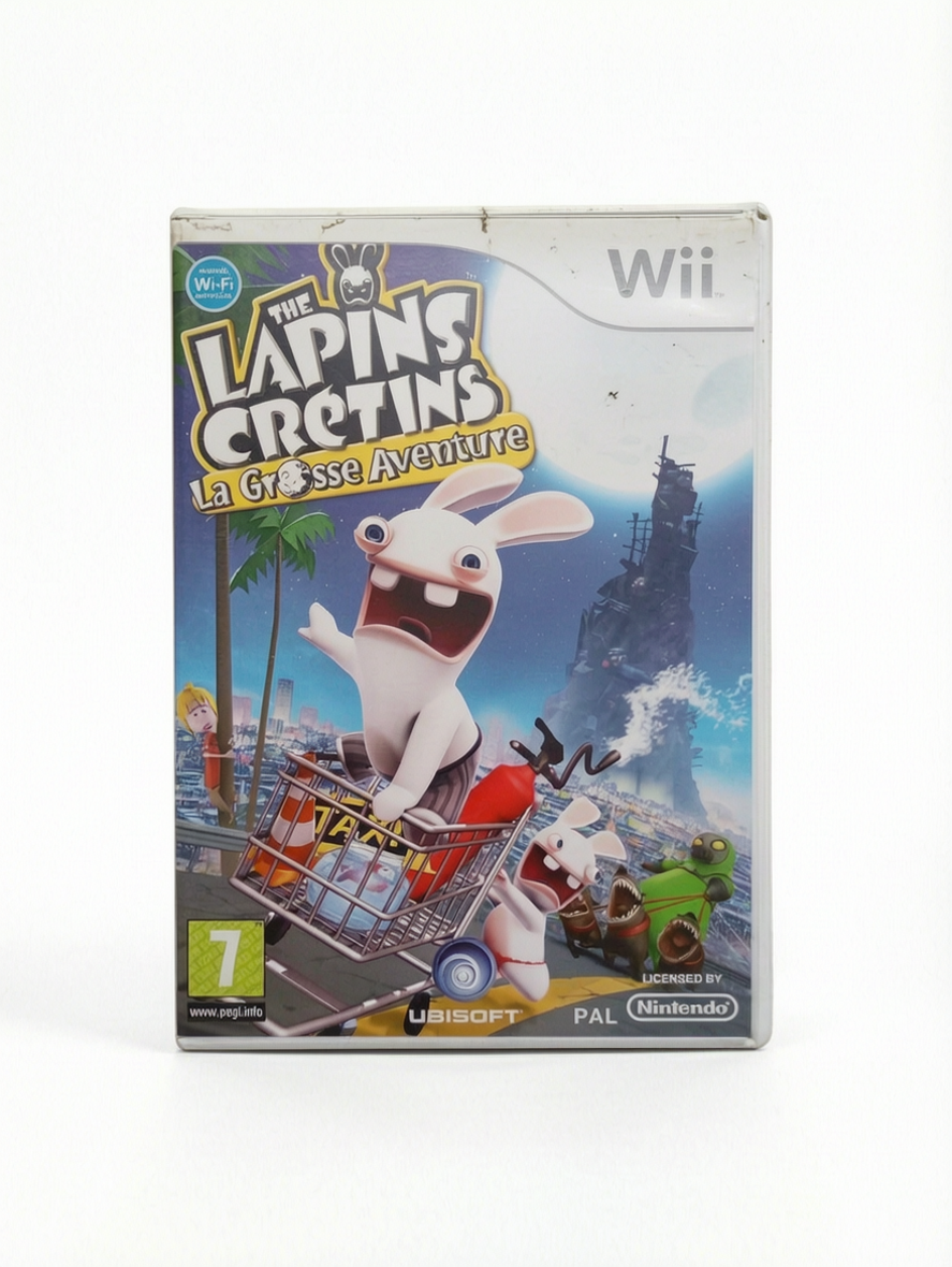 The Lapins Crétins : La Grosse Aventure – Nintendo Wii (Complet)
