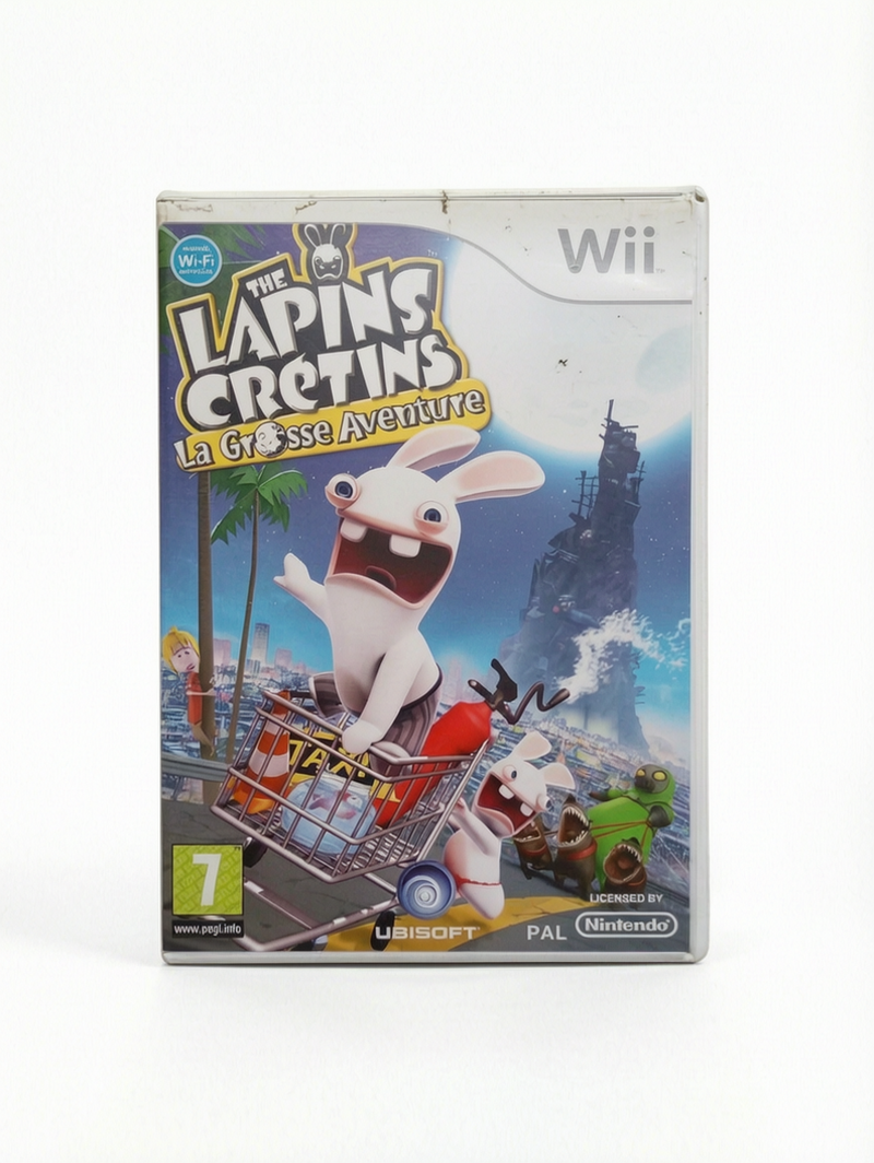 The Lapins Crétins : La Grosse Aventure – Nintendo Wii (Complet)