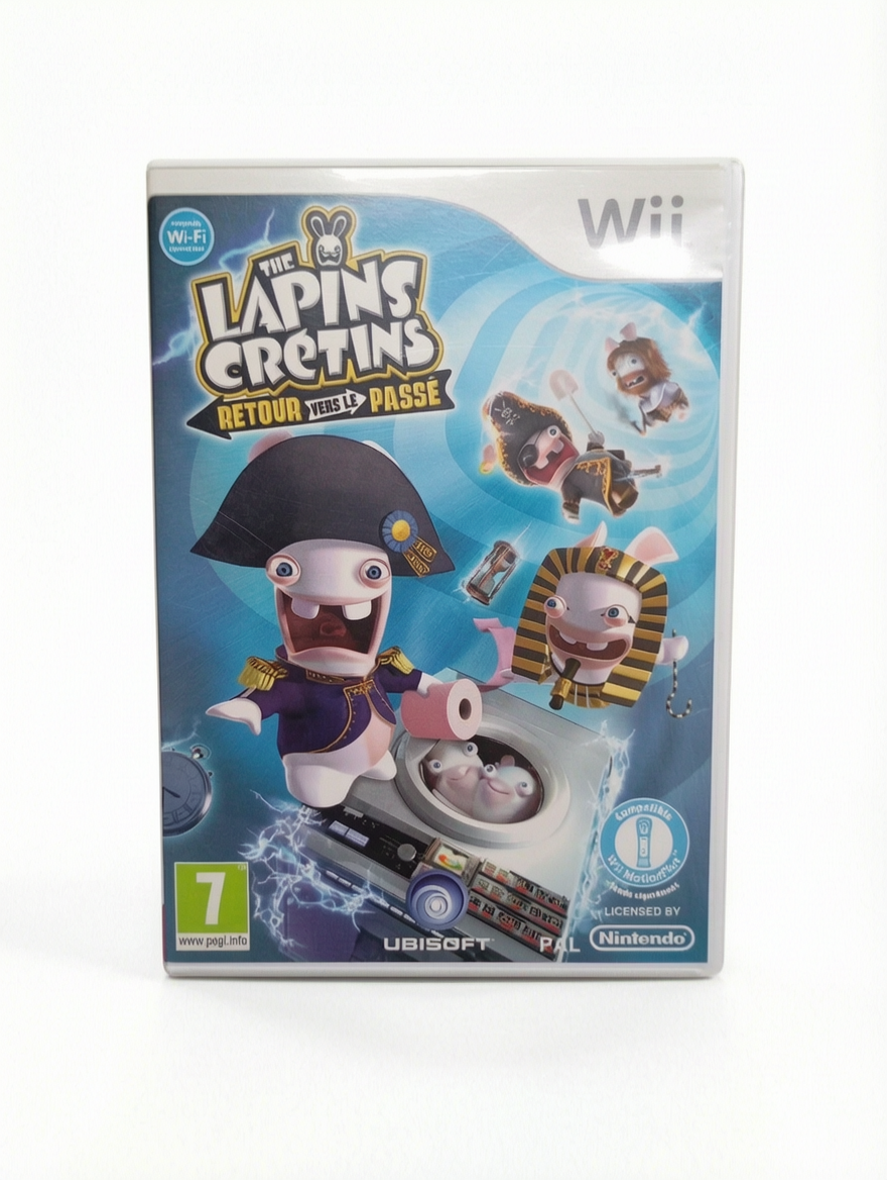 The Lapins Crétins : Retour vers le Passé – Nintendo Wii (Complet)