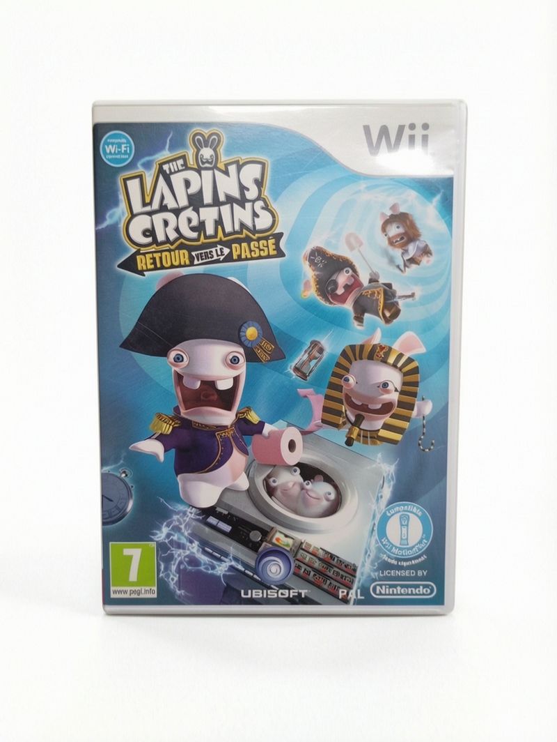 The Lapins Crétins : Retour vers le Passé – Nintendo Wii (Complet)