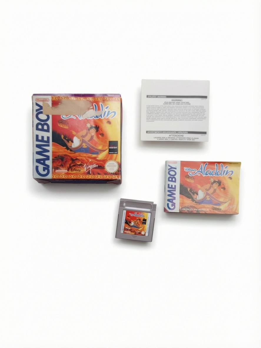 Aladdin – Nintendo Game Boy (Complet, sans cale)
