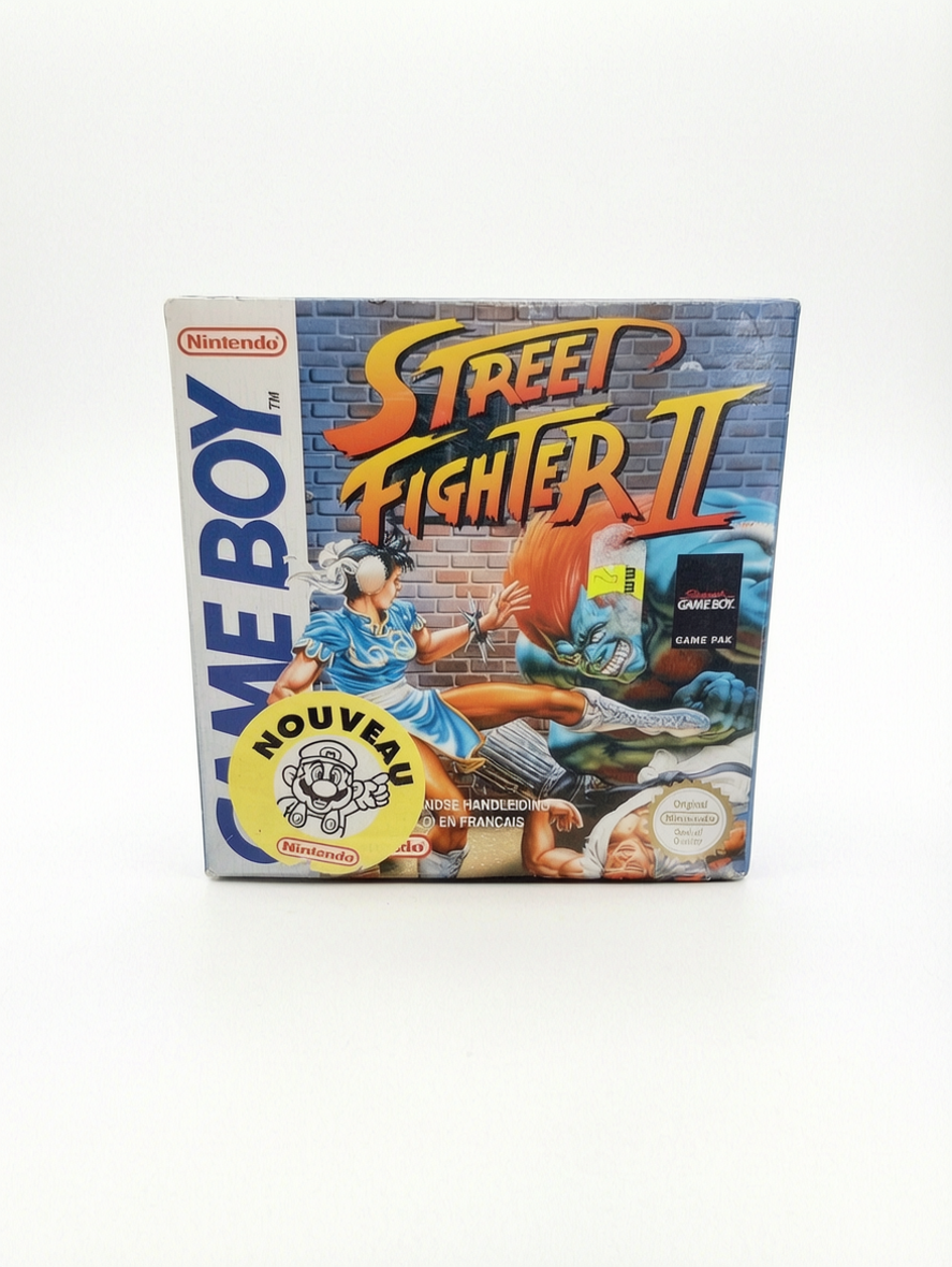 Street Fighter II – Nintendo Game Boy (boîte + notice, sans cartouche)