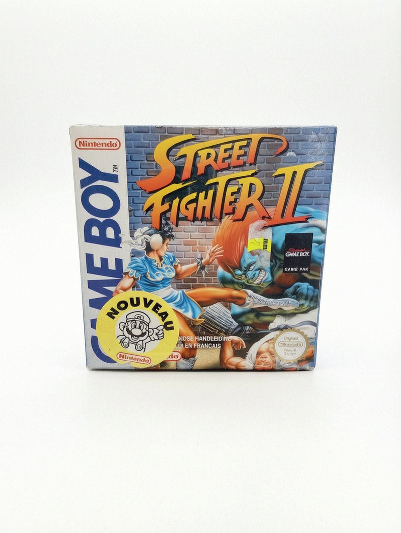 Street Fighter II – Nintendo Game Boy (boîte + notice, sans cartouche)
