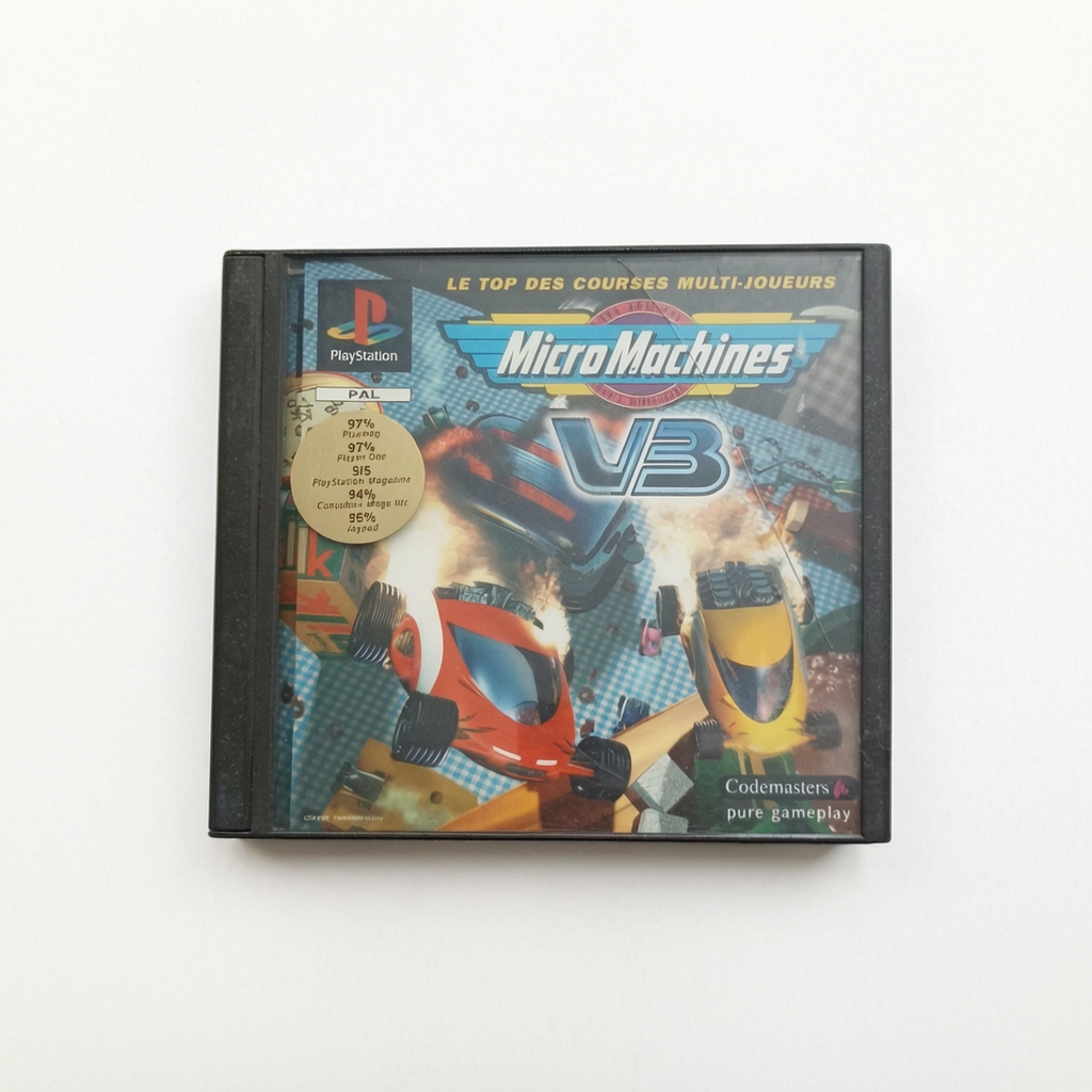 Micro Machines V3 – PlayStation 1 (Complet, Value Series)