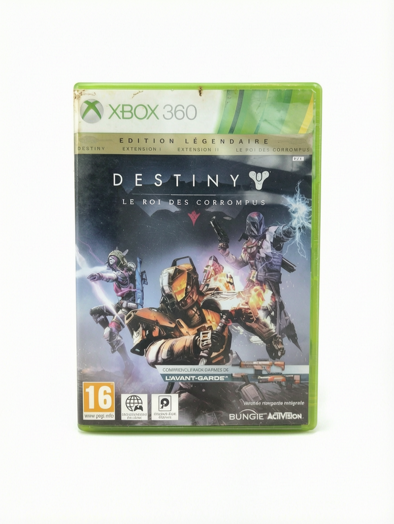 Destiny: Le Roi des Corrompus – Xbox 360 Édition Légendaire (Complet)