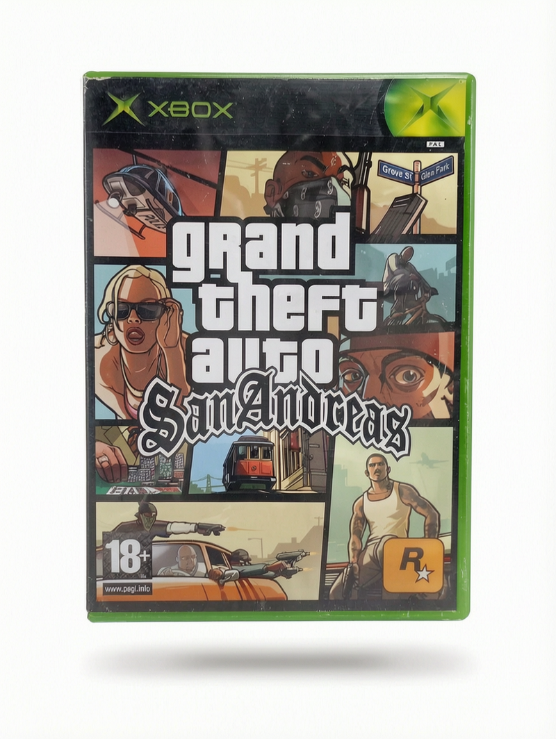 Grand Theft Auto : San Andreas – Xbox (Complet)