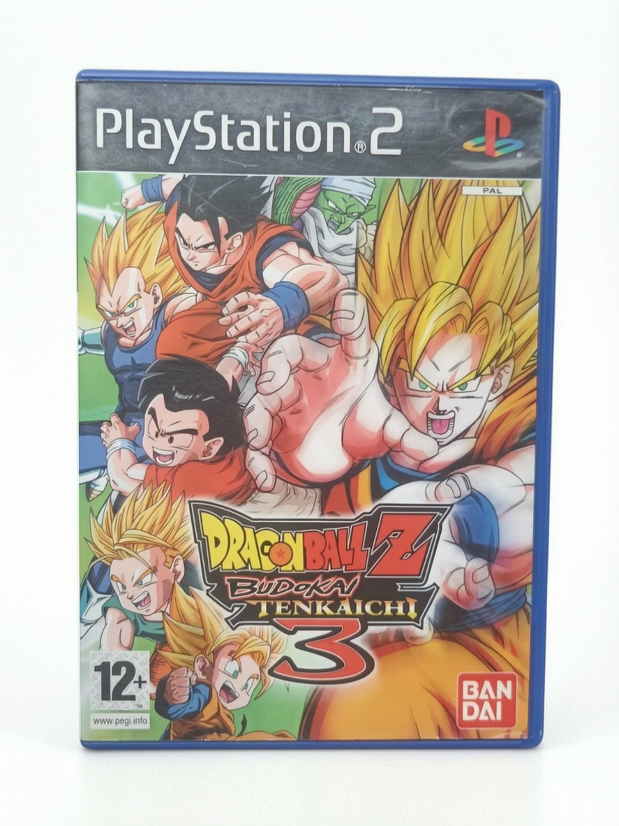 Dragon Ball Z: Budokai Tenkaichi 3 – PS2 (boîte + notice SANS disque)