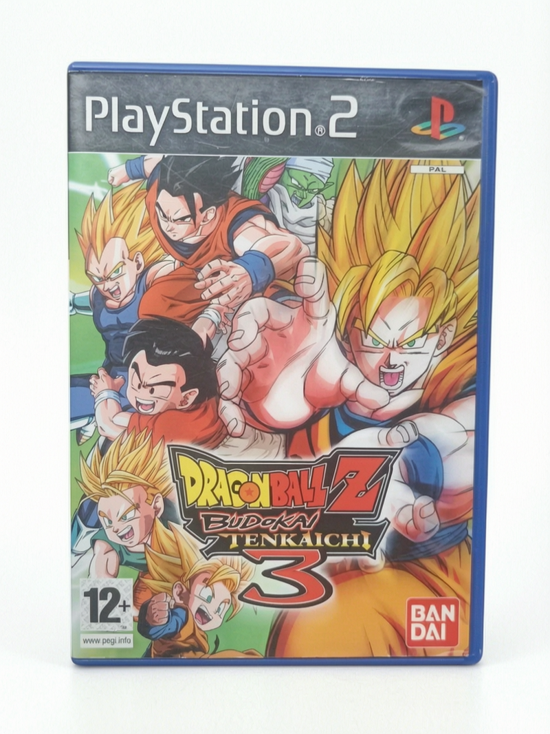Dragon Ball Z: Budokai Tenkaichi 3 – PS2 (boîte + notice SANS disque)