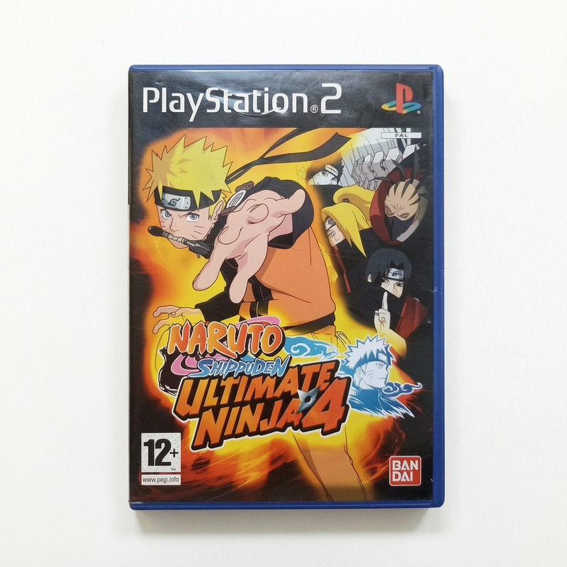Naruto Shippuden: Ultimate Ninja 4 Playstation 2 (PS2) Complet