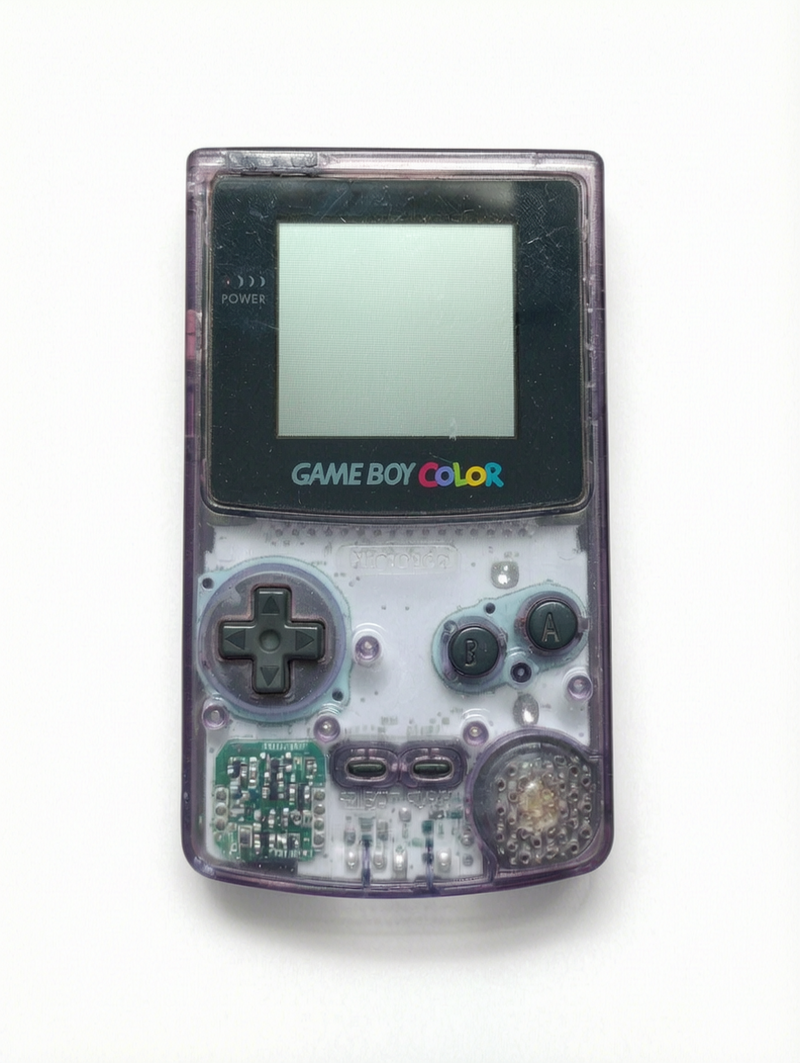 Game Boy Color transparente violette – console loose
