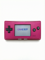 Game Boy Micro rose – console loose (sans boîte ni notice)