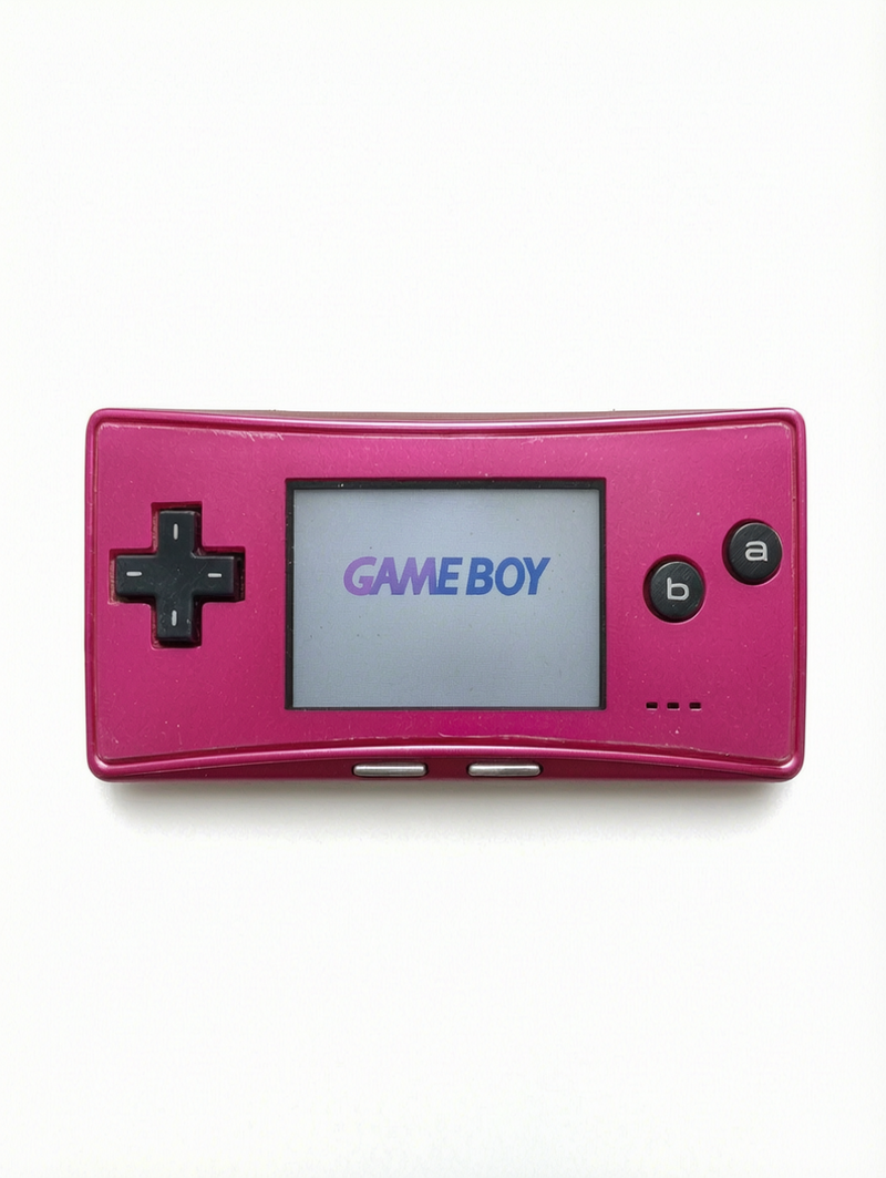 Game Boy Micro rose – console loose (sans boîte ni notice)