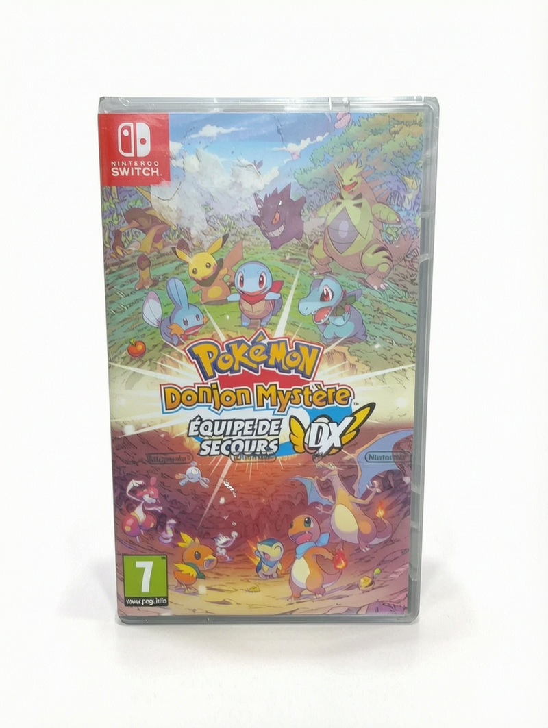 Pokémon Donjon Mystère : Équipe de Secours DX – Nintendo Switch (neuf sous blister)