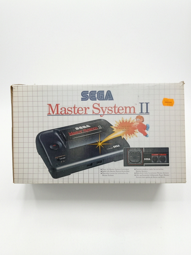 SEGA Master System II – Console en boîte avec jeu intégré Alex Kidd in Miracle World