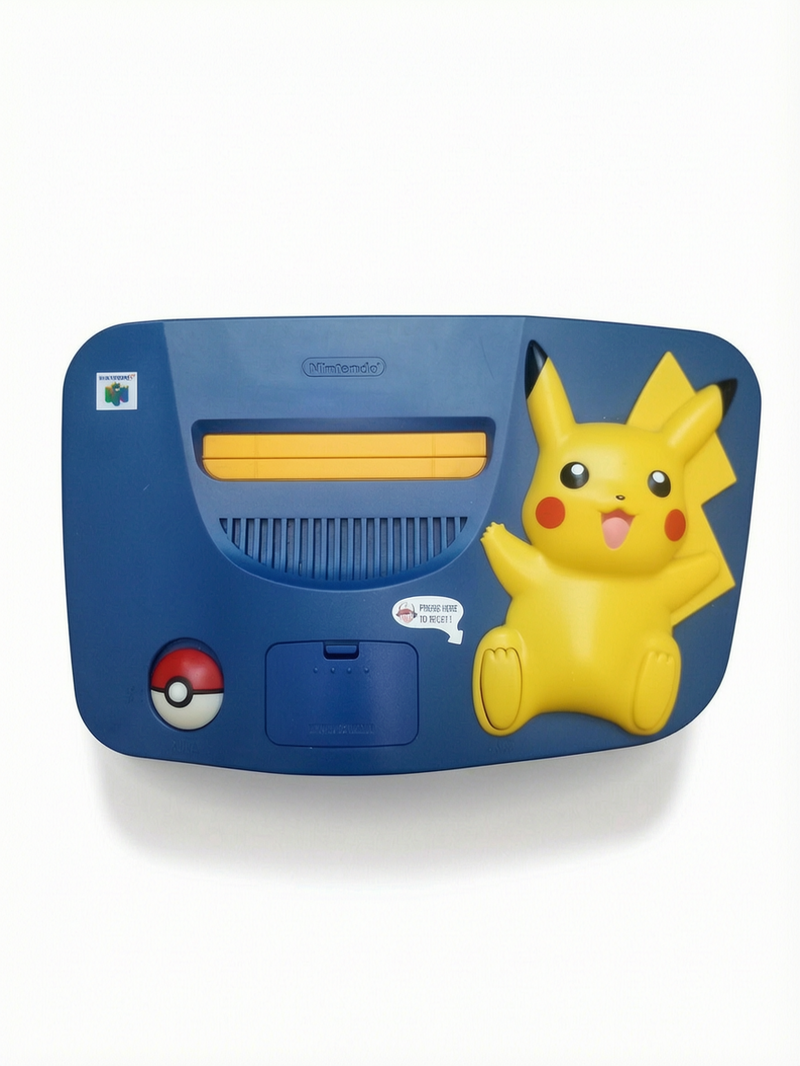 Nintendo 64 Édition Pikachu – Console collector Pokémon