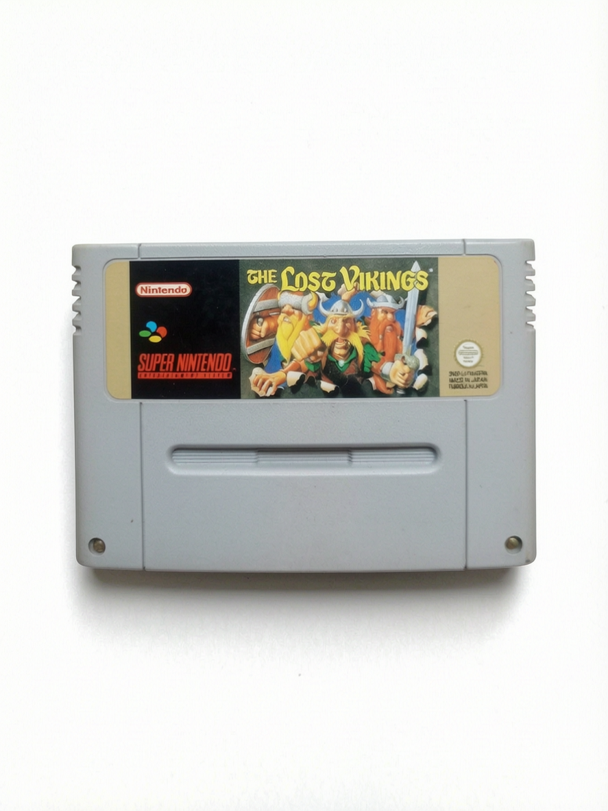 The Lost Vikings – Super Nintendo (cartouche loose)
