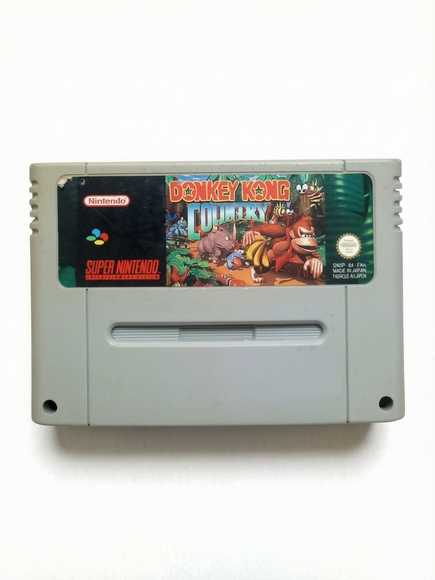Donkey Kong Country – Super Nintendo (cartouche loose, PAL)