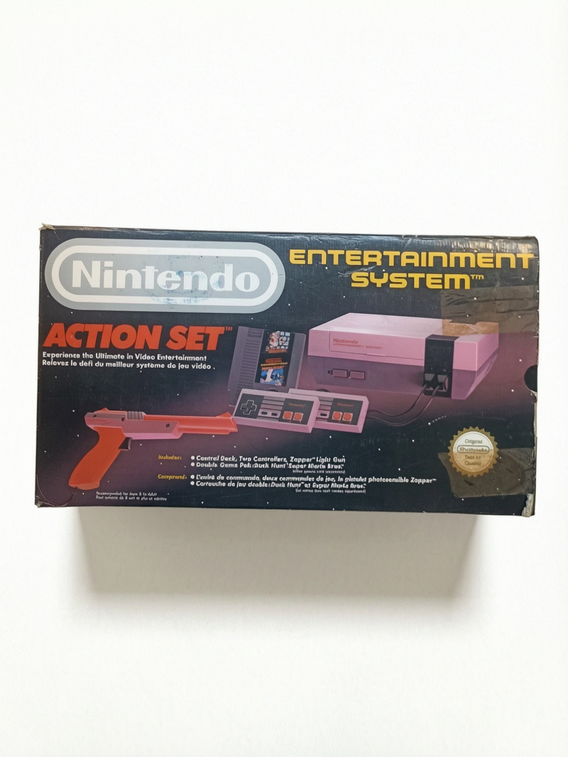 Nintendo Entertainment System (NES) – Action Set en boîte