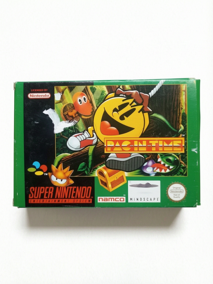 Pac-In-Time SNES – Complet en boîte avec notice
