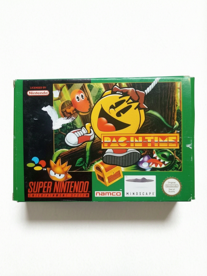 Pac-In-Time SNES – Complet en boîte avec notice