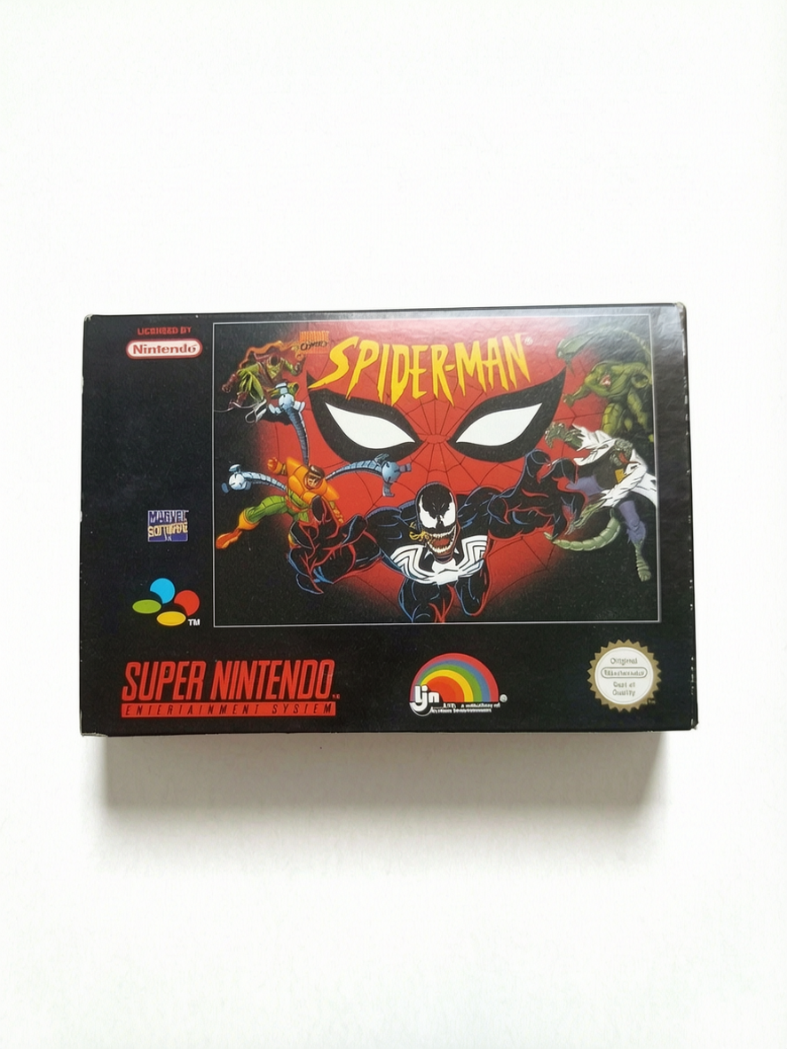 Spider-Man SNES – Complet en boîte avec notice
