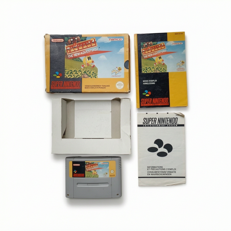Pac-Man 2: The New Adventures SNES – Complet en boîte avec notice