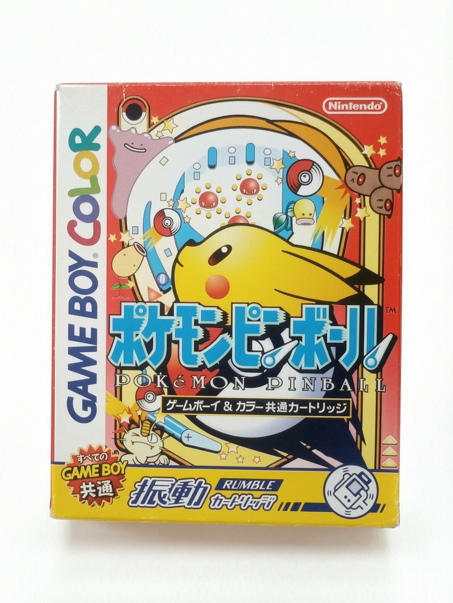 Pokémon Pinball (Game Boy Color – JAP) – Complet en boîte avec notice