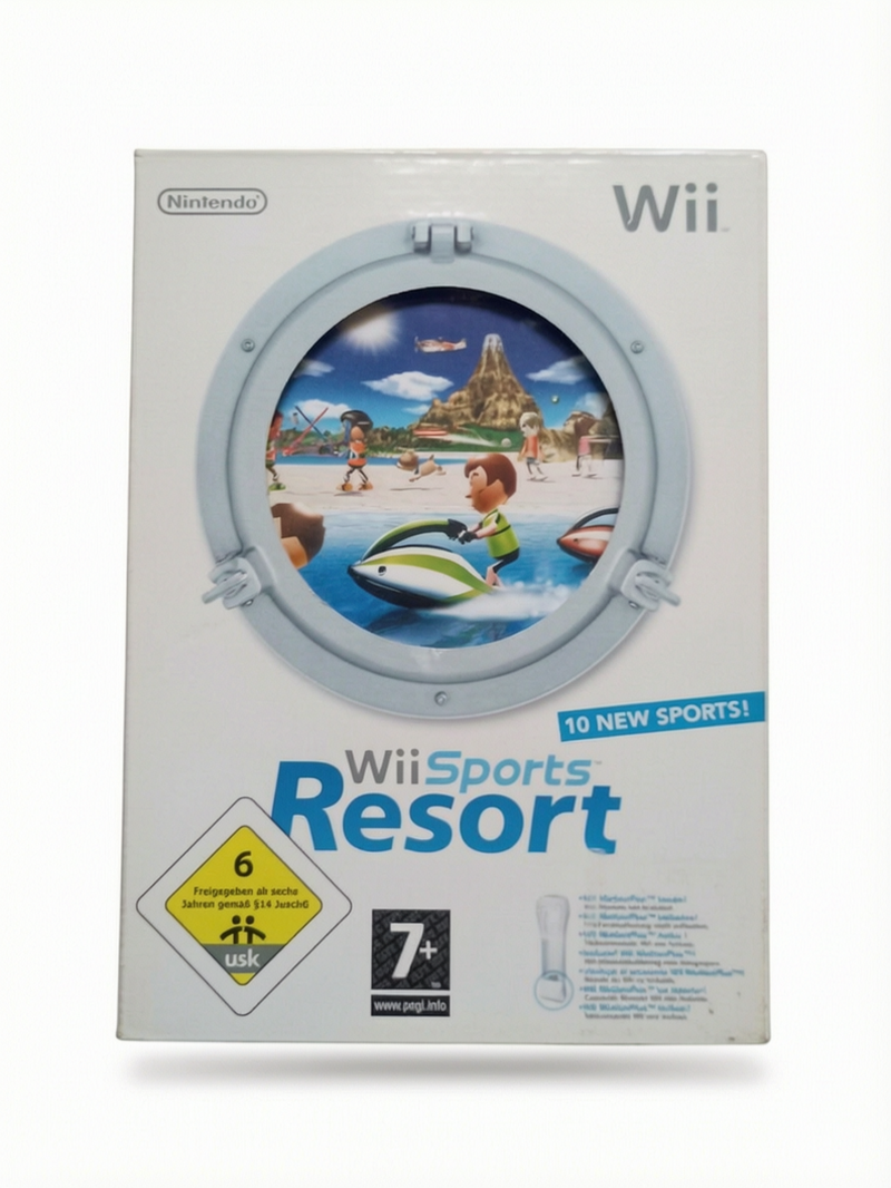 Wii Sports Resort (Wii) – Complet en boîte avec notice (sans manette)