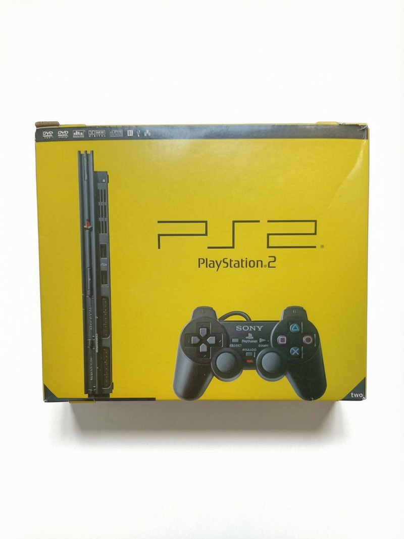 PlayStation 2 Slim – Console Sony avec boîte et accessoires (complet)