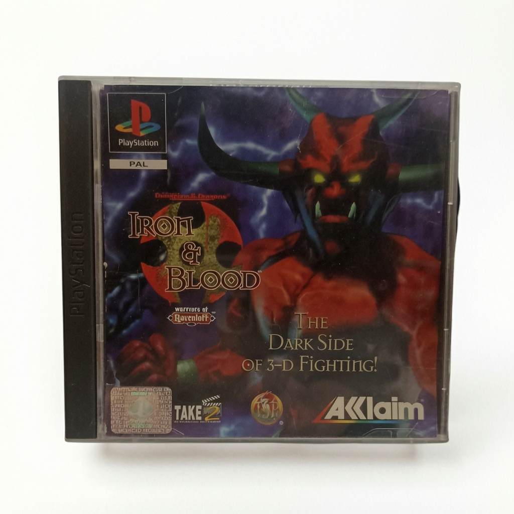 Iron & Blood: Warriors of Ravenloft – PlayStation 1 – Sans Notice