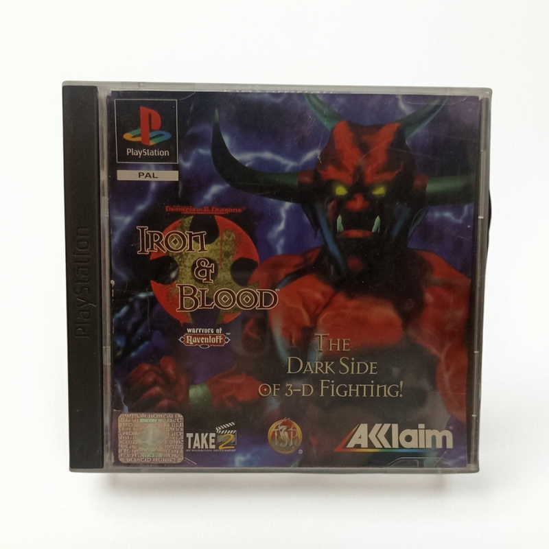 Iron & Blood: Warriors of Ravenloft – PlayStation 1 – Sans Notice