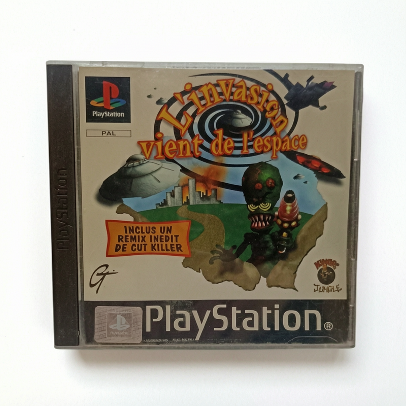 L’Invasion vient de l’espace – PlayStation 1 – Complet avec notice