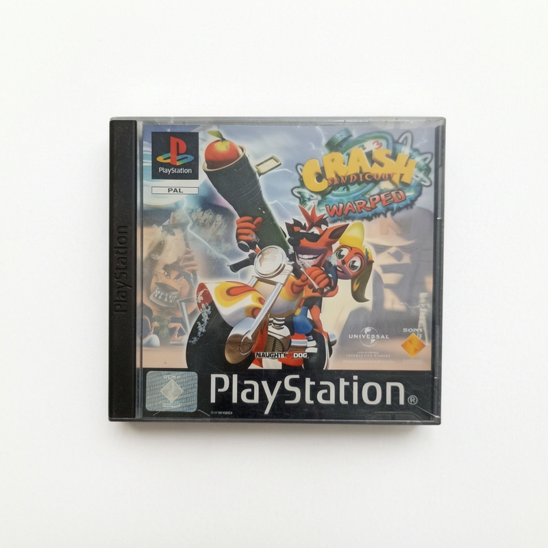 Crash Bandicoot 3: Warped – PlayStation 1 – Complet avec notice